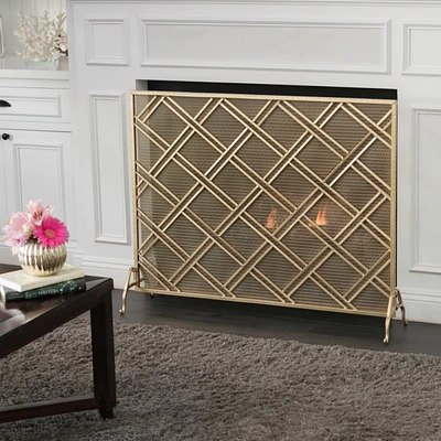 Simplie Fun Fireplace Safety And Style: Enhance Your Hearth With Fire Screens