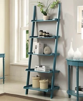 Convenience Concepts 25" Solid Pine French Country Bookshelf Ladder