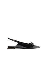 Schutz Women's Violetta Sculpt Pointed Toe Ballet Flats