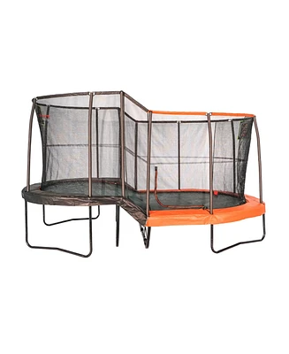 JumpKing 10' x 17' Multi-Level Oval Trampoline