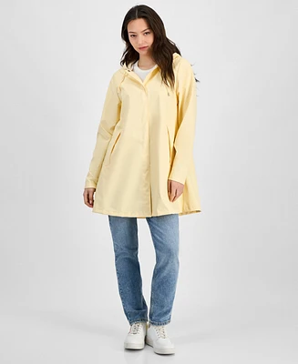 Rains Women's Hooded A-Line Rain Jacket