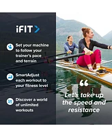 NordicTrack RW700 iFIT-enabled Rower with 10 inch Pivoting Touchscreen