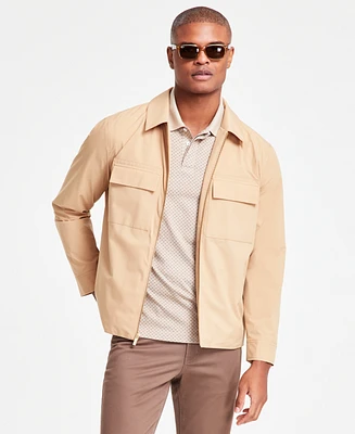 Alfani Men's Alfatech Harrington Water-Resistant Jacket, Exclusively at Macy's