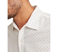 Bonobos Men's Riviera Slim-Fit Dot-Print Button-Down Seersucker Shirt