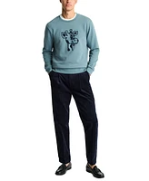 Bonobos Men's Geoffrey Long Sleeve Crewneck Graphic Sweatshirt