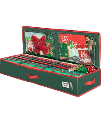 Florida Brands Wrapping Paper Storage Container. Fits up to 27 Rolls 1.37" Diam.