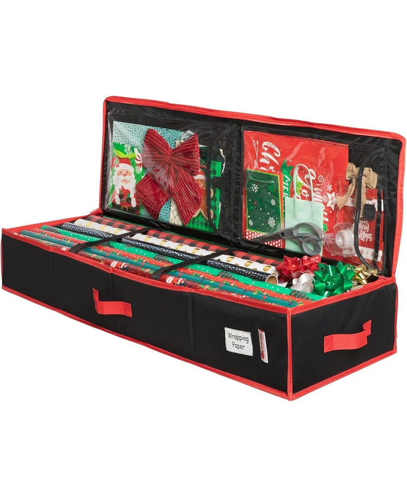 Florida Brands Wrapping Paper Storage Container. Fits up to 27 Rolls 1.37" Diam.