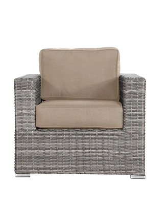 Mondawe Fully Assembled Patio Chair with Cushions