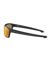 Oakley Men's Polarized Sunglasses, Sliver Stealth OO9408