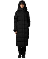 Soia & Kyo Women's Hooded Down Maxi Puffer Coat