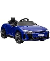 Simplie Fun Kids Ride on Car, 12V Licensed Audi Rs E-tron Gt 3.1 Mph Electric Car for Kids, Ride