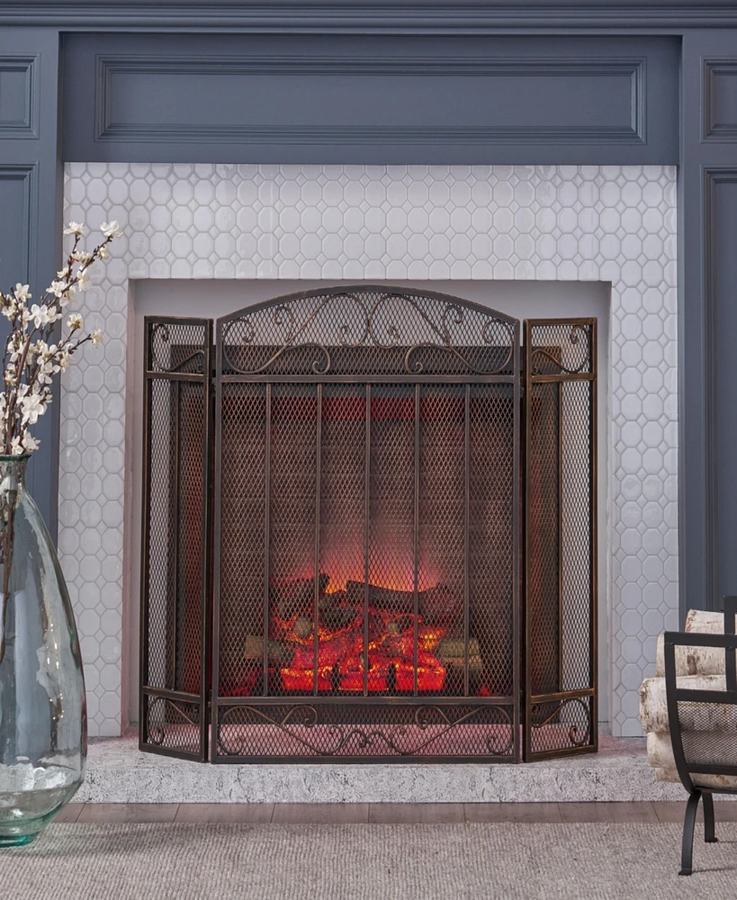 Simplie Fun Fireplace Safety Essential: Spark & Ember Protection Screen