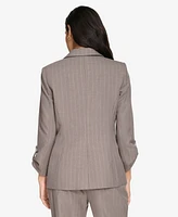 Calvin Klein Petite One-Button Blazer