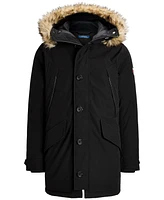 Polo Ralph Lauren Men's Faux-Fur-Trim Down Hooded Coat