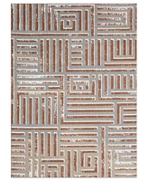 Lr Home Willa Vis-648 5'3"x7' Area Rug