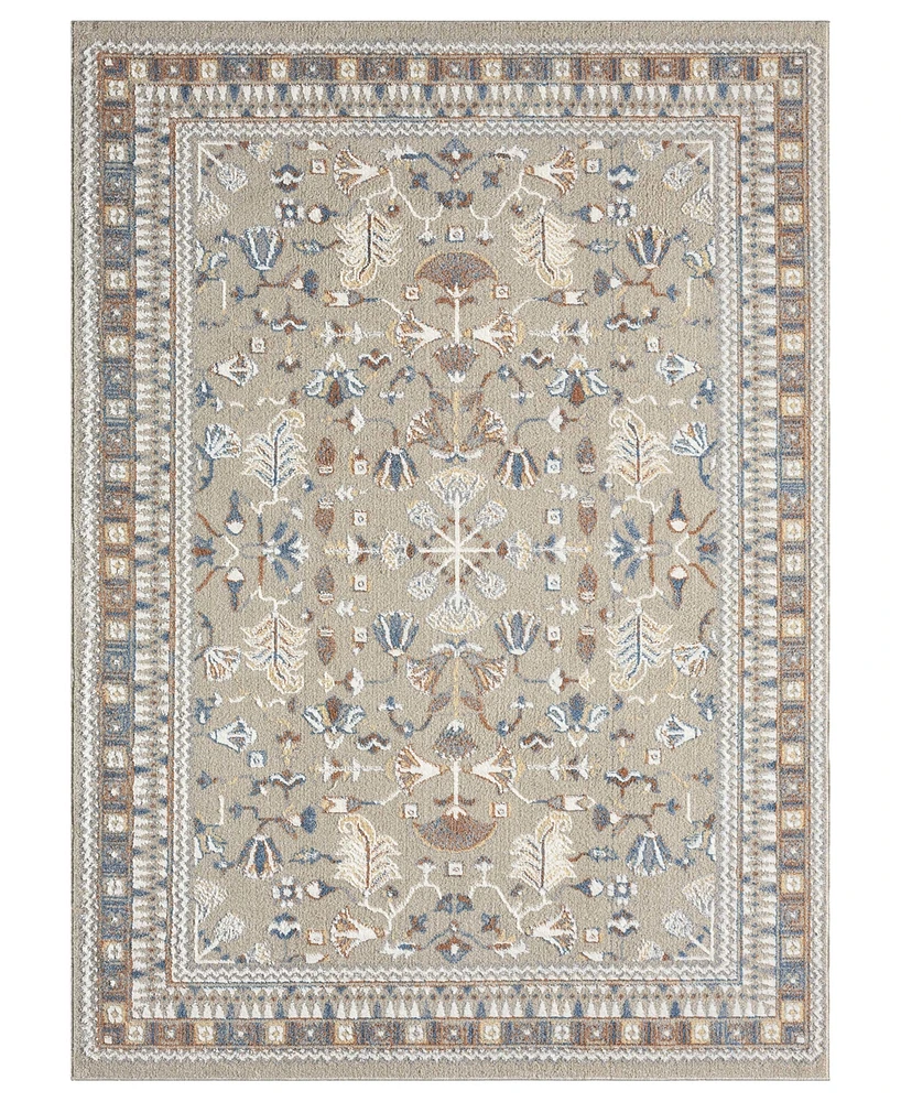 Lr Home Willa Vis-643 5'3"x7' Area Rug