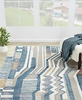 Lr Home Willa Vis-644 5'3"x7' Area Rug