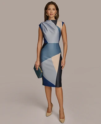 Donna Karan Women's Colorblocked Sheath Dress