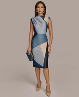 Donna Karan Women's Colorblocked Sheath Dress