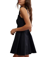 Free People Women's Midnight Magic Fit & Flare Mini Dress