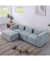 Streamdale Furniture Ultra-Cozy Chenille Sofa: Customizable Comfort, Sleeper Bed