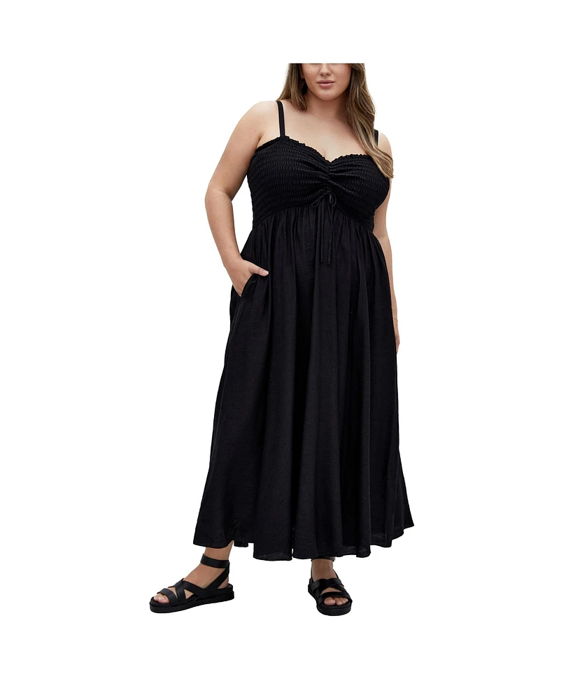 City Chic Plus Maui Maxi Dress