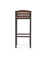 Acacia Wood And Iron Industrial Barstools: Modern Sophistication For Your Bar Or Dining Space