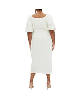 City Chic Plus Claudine Dress