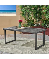 Outdoor 69" Acacia Wood Dining Table