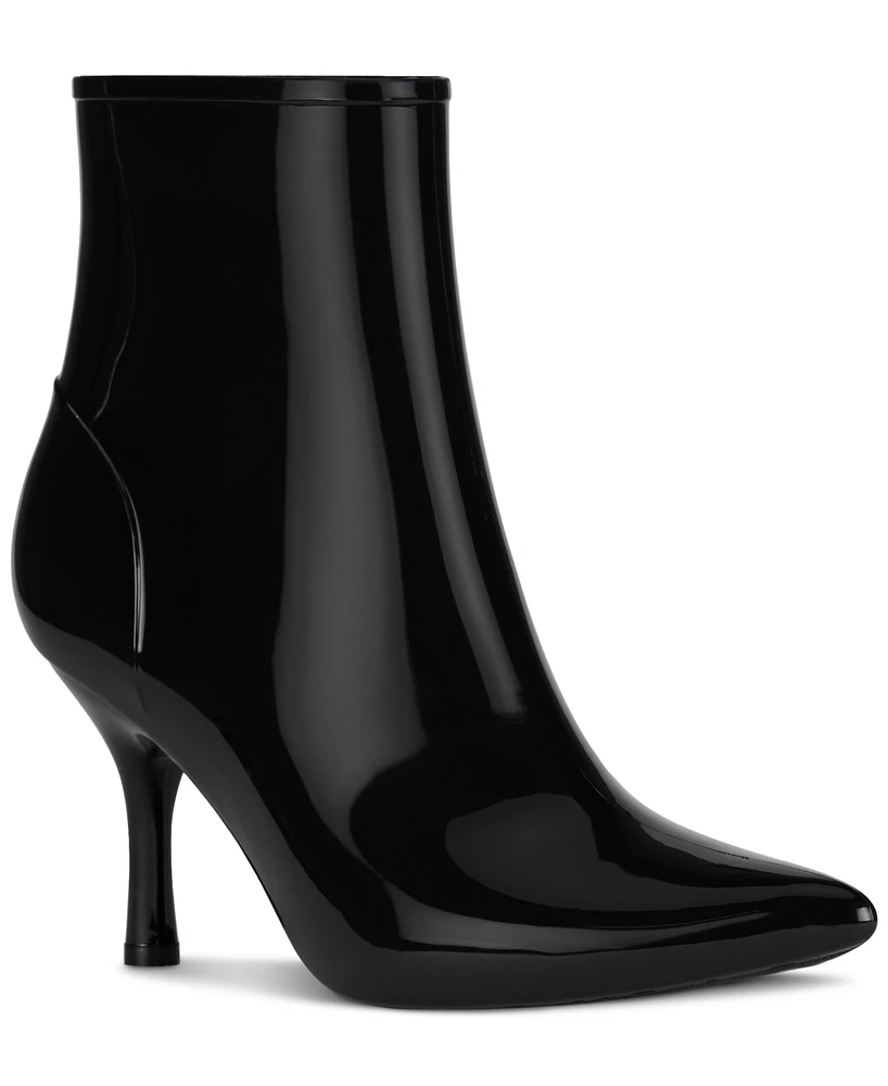 Jeffrey Campbell Puddles High-Heel Pointed-Toe Rain Booties