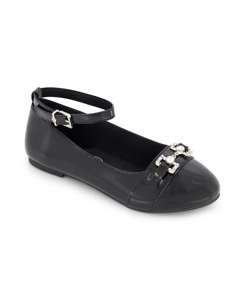 Jessica Simpson Little and Big Girls Amy Bit Ballet Flat