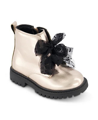 Jessica Simpson Toddler Girls Daria Double Bow Ankle Boot