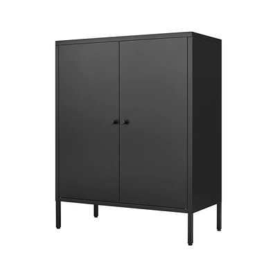 Streamdale Furniture Kitchen Buffet Server Table Accent Sideboard Cupboard Server Buffet Console Table with Doors Cabinet