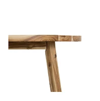 D32x30" Round Dining Table, Solid Wood