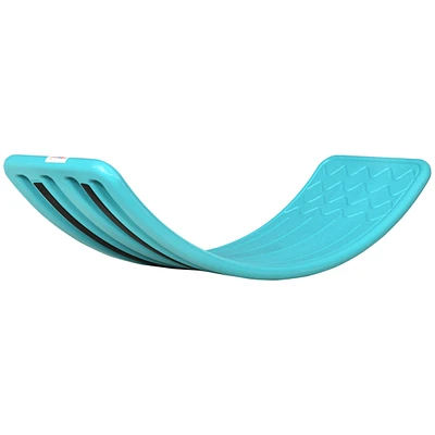 Kids 32" Balance Board, Wobble Board for Kids / Toddlers, Curvy Rocker Board, Preschool Learning Montessori Waldorf Toy for Ages 3-6 Years Old, B