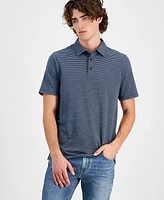 Michael Kors Men's Modern-Fit Stripe Polo