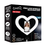 Supersonic 10" Heart Shaped Selfie Ring Light