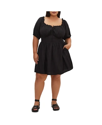 City Chic Plus Mela Dress