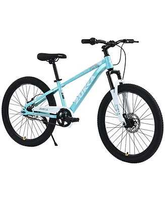 Streamdale Furniture Mountain Bike,24 Inch Mtb for Boys and Girls Age 9-12 Years, Multiple Colors