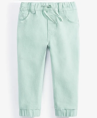 First Impressions Baby Denim Jogger Pants, Exclusively at Macy's