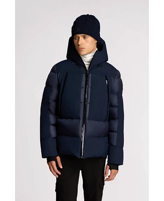 Alpenhaus Men's Barren Heavyweight Multi-Tone Puffer with Semi-Lustrous Finish