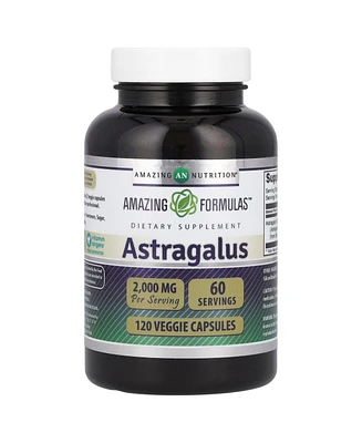 Amazing Nutrition Astragalus 2 000 mg 120 Veggie Capsules (1