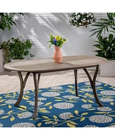 Acacia Wood 70" Dining Table