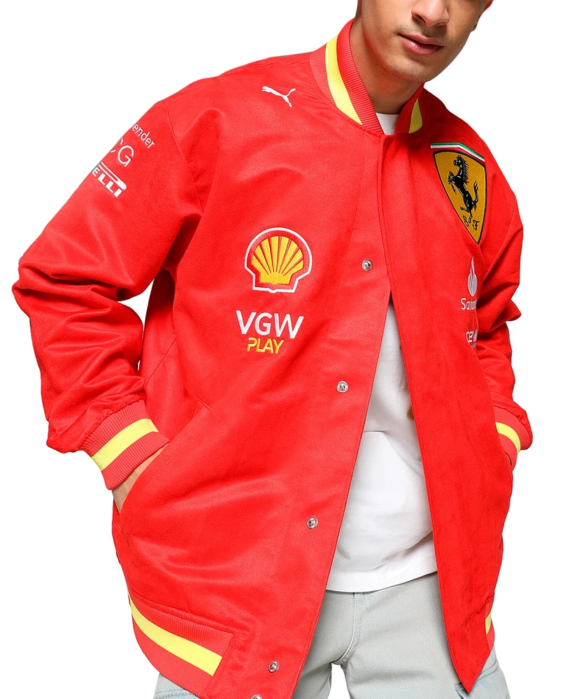 Puma Men's Scuderia Ferrari Team Varsity Jacket