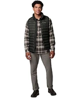 Columbia Mens Powder Lite Ii Vest Cornell Woods Flannel Landroamer Scout Boots Sage Peak Chino Pant