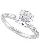 Grown With Love Certified Lab Diamond Bridal Set (3 ct. t.w.) 14k White Gold