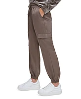 Andrew Marc Sport Women's Satin Cargo Jogger Pants