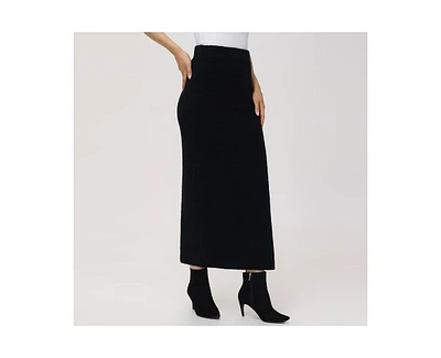 525 Women's Brianna Bouclce Maxi Skirt