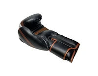 Invincible Fight Gear Hook and Loop Leather Training Boxing Gloves with Usa Flag Colors