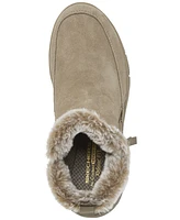 Skechers Women's Relaxed Fit: Easy Going - Cool Zip! Faux Fur Casual Boots from Finish Line